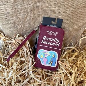 Beetlejuice Handbook For The Recently Deceased Tech Wallet